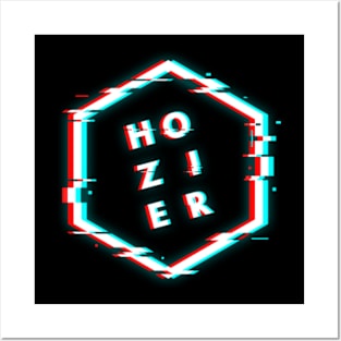 HOZIER POLYGON GLITCH Posters and Art